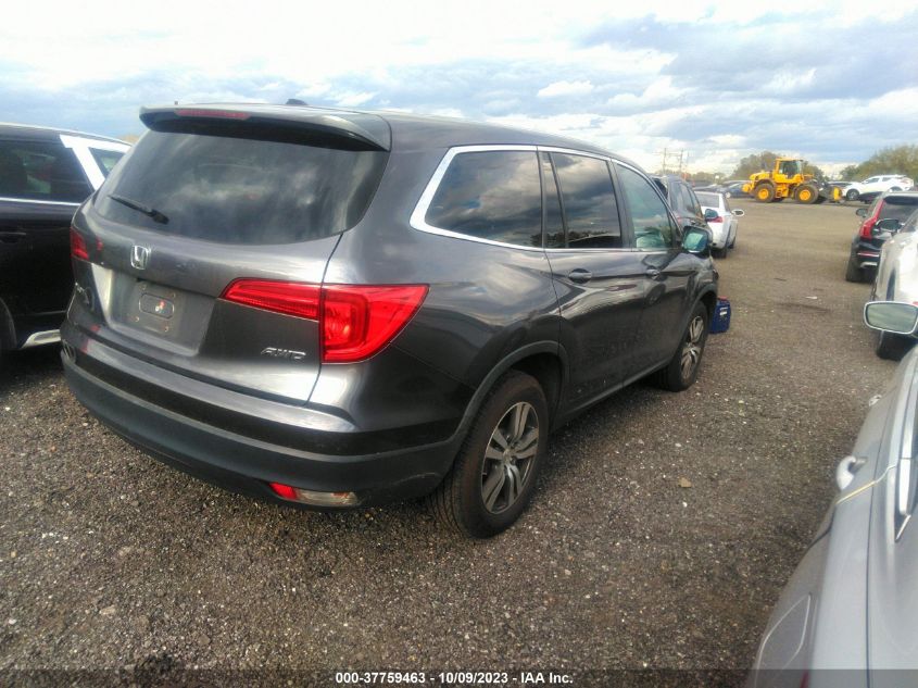 2017 Honda Pilot Ex-L VIN: 5FNYF6H58HB046435 Lot: 40889561