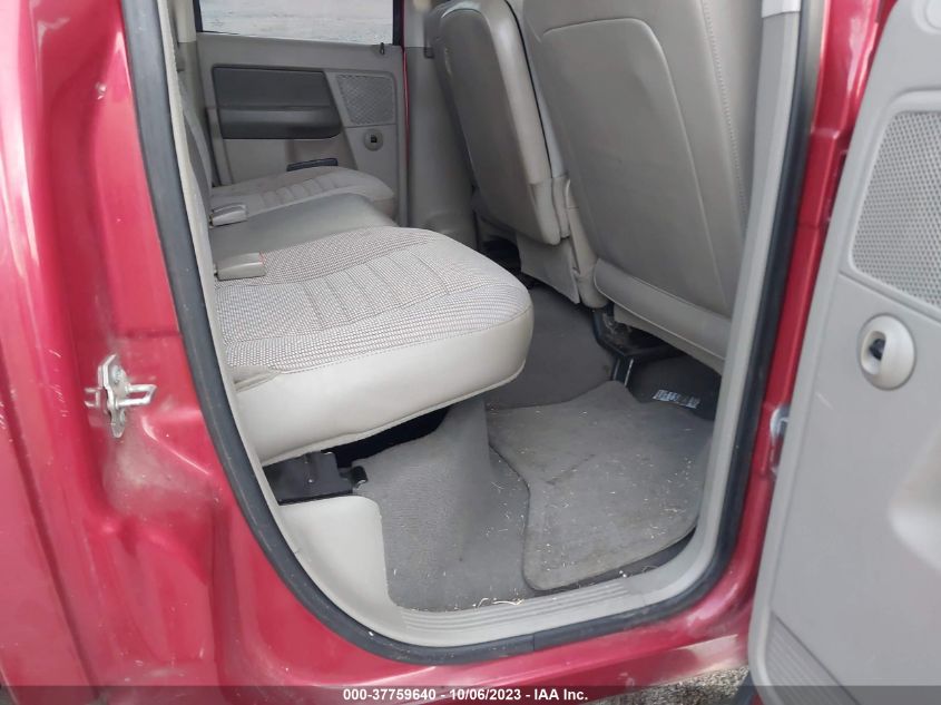 2008 Dodge Ram 1500 Slt VIN: 1D7HA18N58J129143 Lot: 37759640