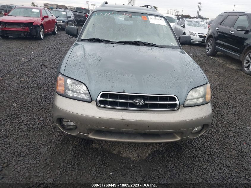 2002 Subaru Legacy VIN: 4S3BH665227602125 Lot: 37760449