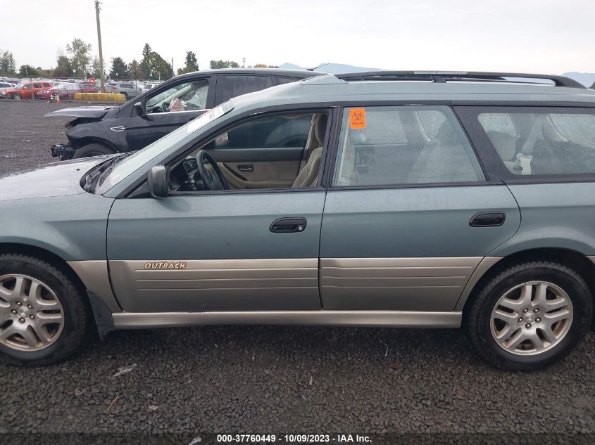 2002 Subaru Legacy VIN: 4S3BH665227602125 Lot: 37760449