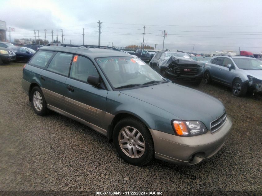 2002 Subaru Legacy VIN: 4S3BH665227602125 Lot: 37760449