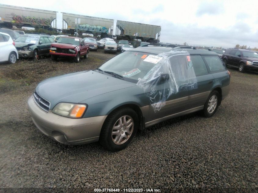 2002 Subaru Legacy VIN: 4S3BH665227602125 Lot: 37760449