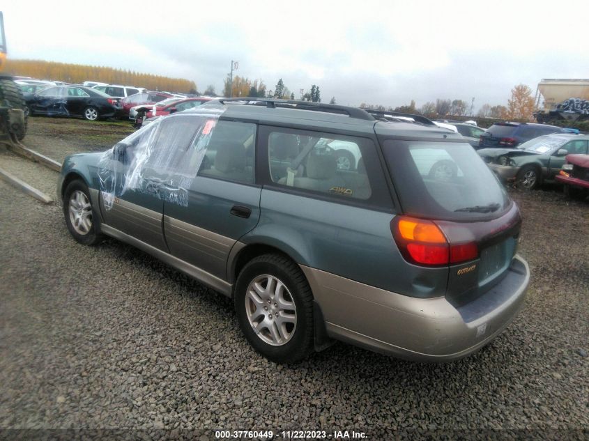 2002 Subaru Legacy VIN: 4S3BH665227602125 Lot: 37760449