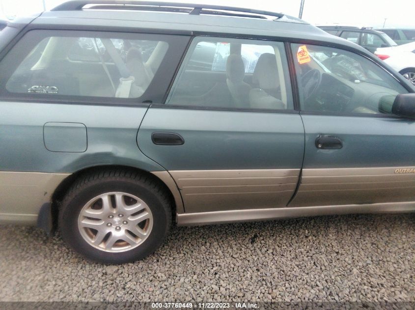 2002 Subaru Legacy VIN: 4S3BH665227602125 Lot: 37760449