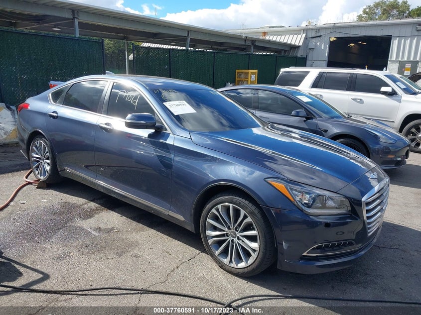 2016 Hyundai Genesis 3.8 VIN: KMHGN4JE1GU120339 Lot: 37760591
