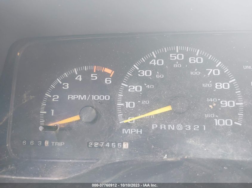 1996 Chevrolet Gmt-400 K1500 VIN: 2GCEK19R4T1178817 Lot: 37760912