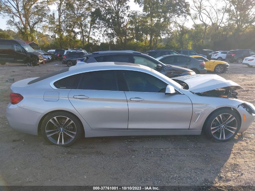 2020 BMW 4 Series Gran Coupe VIN: WBA4J1C06LBU68241 Lot: 40537349