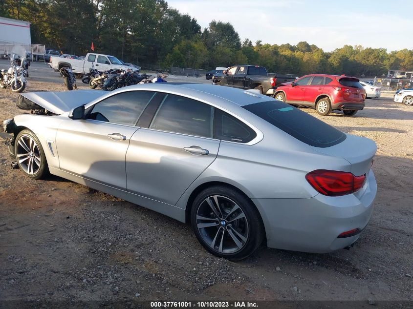 2020 BMW 4 Series Gran Coupe VIN: WBA4J1C06LBU68241 Lot: 40537349