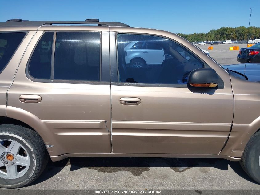 2002 Oldsmobile Bravada VIN: 1GHDT13S422517475 Lot: 37761290