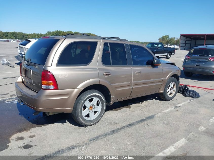 2002 Oldsmobile Bravada VIN: 1GHDT13S422517475 Lot: 37761290