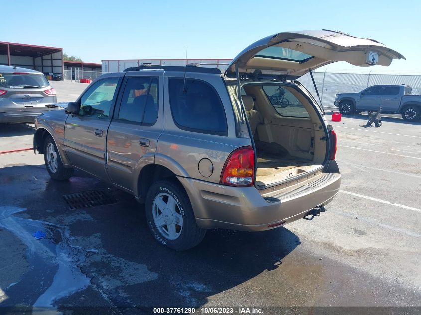 2002 Oldsmobile Bravada VIN: 1GHDT13S422517475 Lot: 37761290