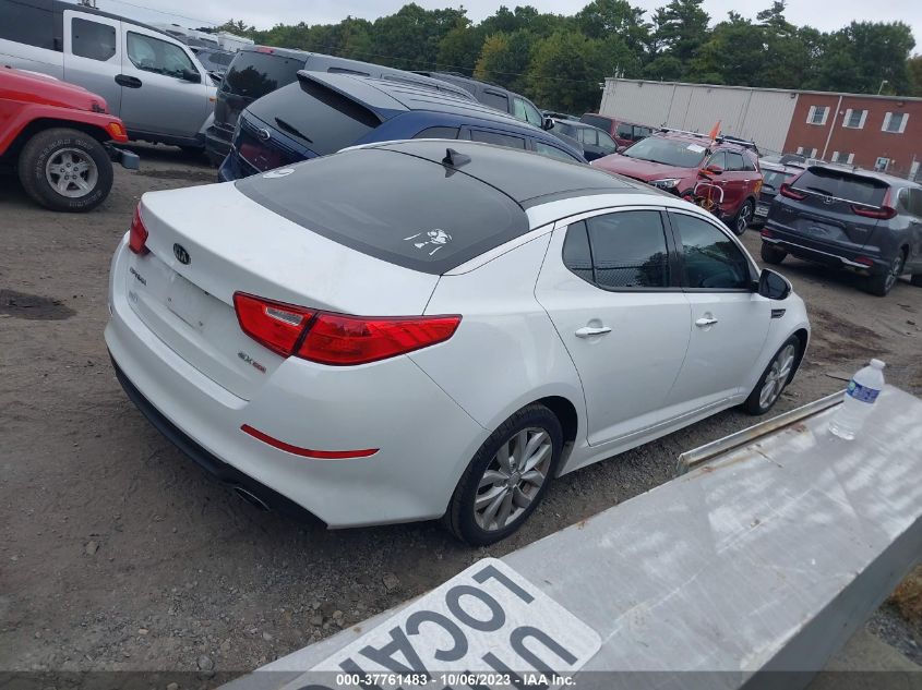 2015 Kia Optima Ex VIN: 5XXGN4A76FG452318 Lot: 37761483