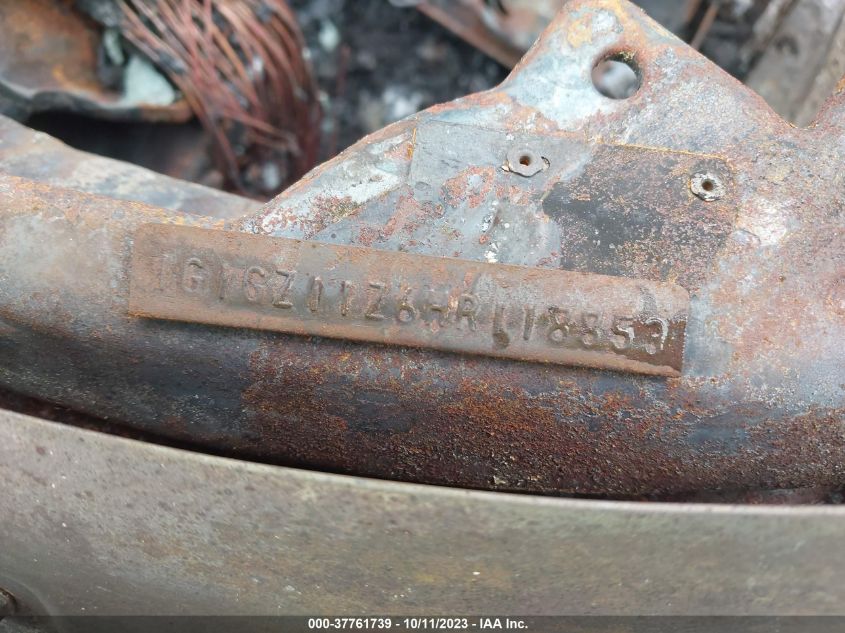 1987 Chevrolet Monte Carlo VIN: 1G1GZ11Z6HR118853 Lot: 37761739