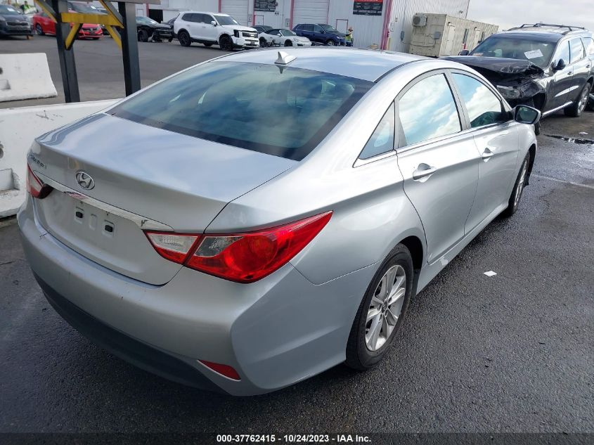 2014 Hyundai Sonata Gls VIN: 5NPEB4AC6EH931239 Lot: 37762415