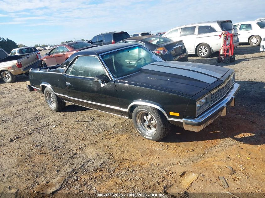 1986 Chevrolet El Camino VIN: 3GCCW80H0GS911772 Lot: 37762628