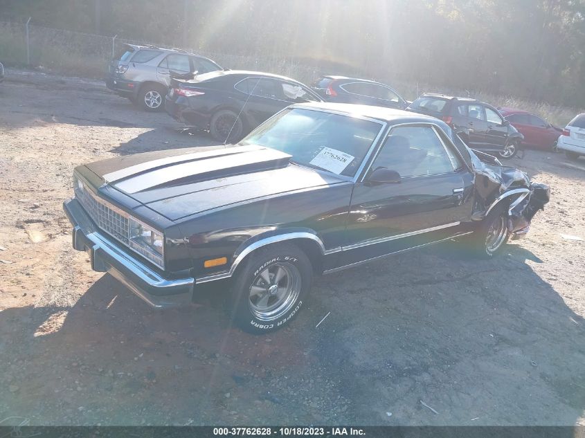 1986 Chevrolet El Camino VIN: 3GCCW80H0GS911772 Lot: 37762628