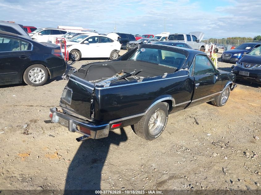 1986 Chevrolet El Camino VIN: 3GCCW80H0GS911772 Lot: 37762628