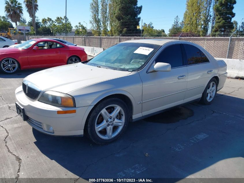 2000 Lincoln Ls VIN: 1LNHM87A9YY835107 Lot: 37763036