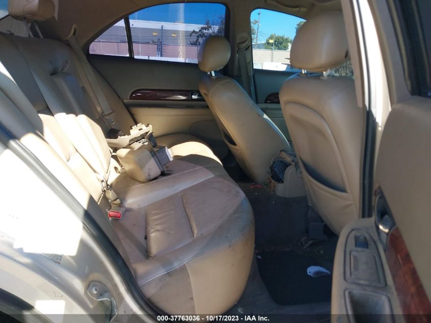 2000 Lincoln Ls VIN: 1LNHM87A9YY835107 Lot: 37763036