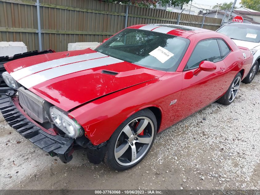 2C3CDYCJ1CH174961 2012 Dodge Challenger Srt8 392