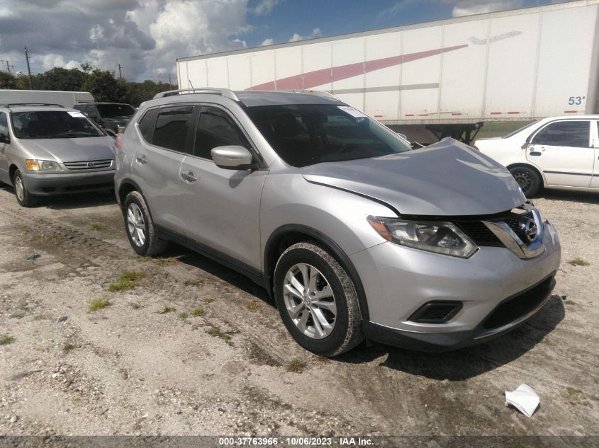 2015 Nissan Rogue Sv VIN: KNMAT2MT4FP532914 Lot: 37763966