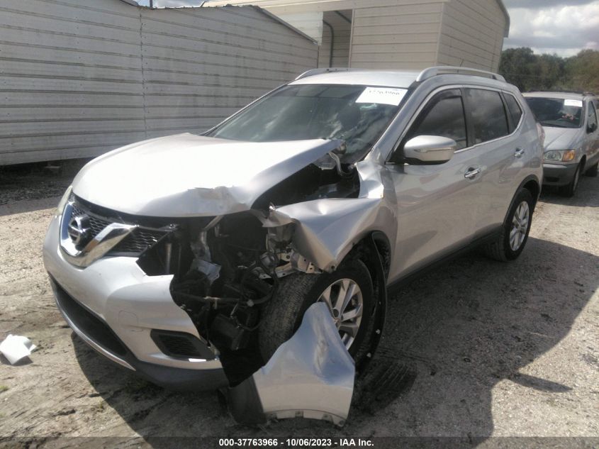 2015 Nissan Rogue Sv VIN: KNMAT2MT4FP532914 Lot: 37763966