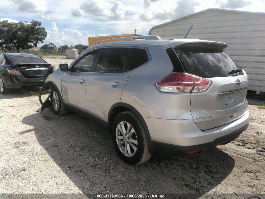 2015 Nissan Rogue Sv VIN: KNMAT2MT4FP532914 Lot: 37763966