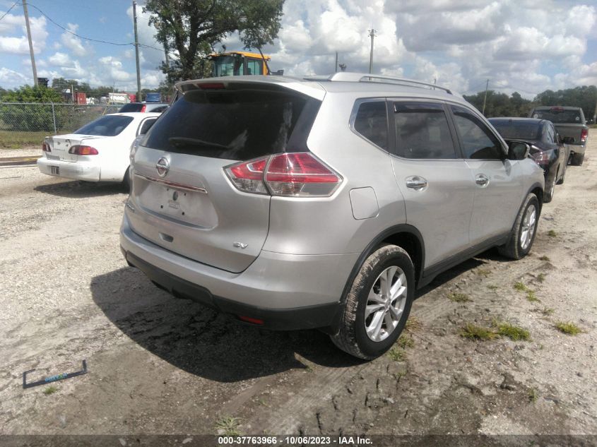 2015 Nissan Rogue Sv VIN: KNMAT2MT4FP532914 Lot: 37763966