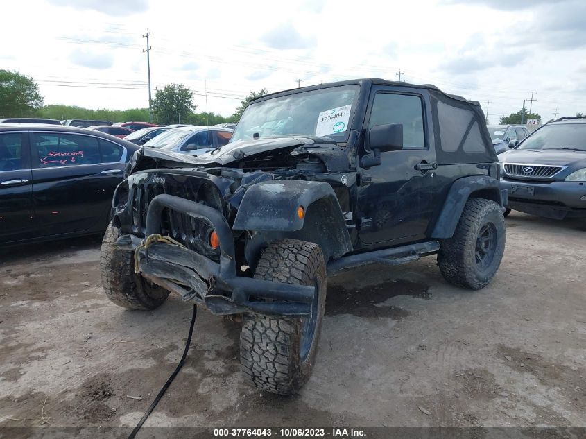 2009 Jeep Wrangler X VIN: 1J4FA24159L787992 Lot: 37764043