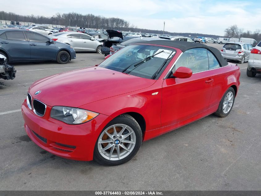 2011 BMW 128I VIN: WBAUL7C53BVM81390 Lot: 37764483