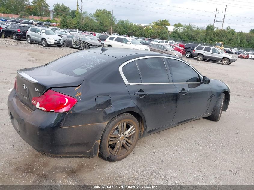 2012 Infiniti G37X VIN: JN1CV6AR8CM670605 Lot: 37764751