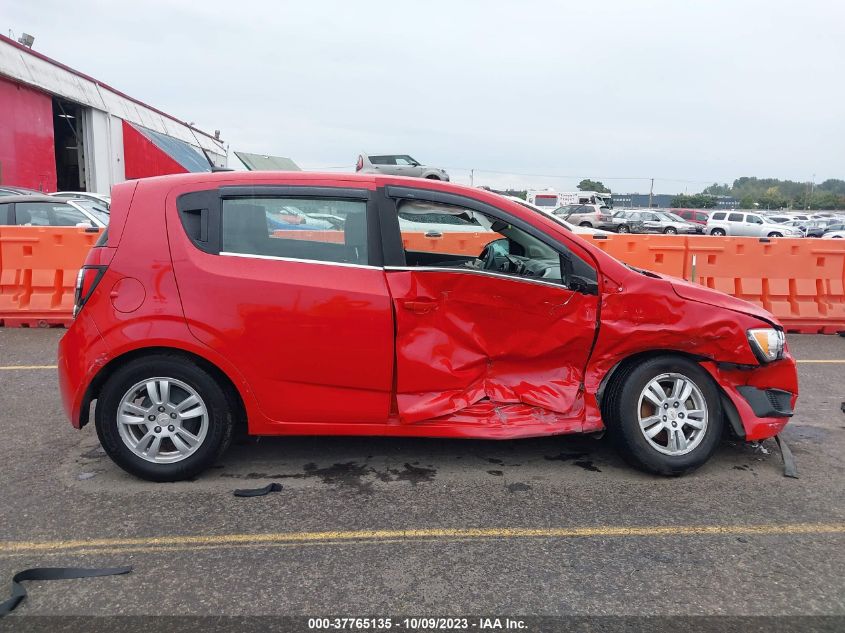 2012 Chevrolet Sonic 2Lt VIN: 1G1JC6SH9C4115316 Lot: 37765135