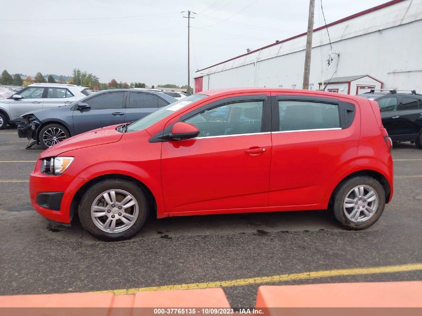 2012 Chevrolet Sonic 2Lt VIN: 1G1JC6SH9C4115316 Lot: 37765135