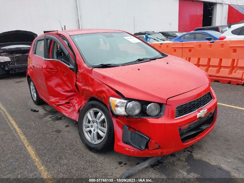 2012 Chevrolet Sonic 2Lt VIN: 1G1JC6SH9C4115316 Lot: 37765135