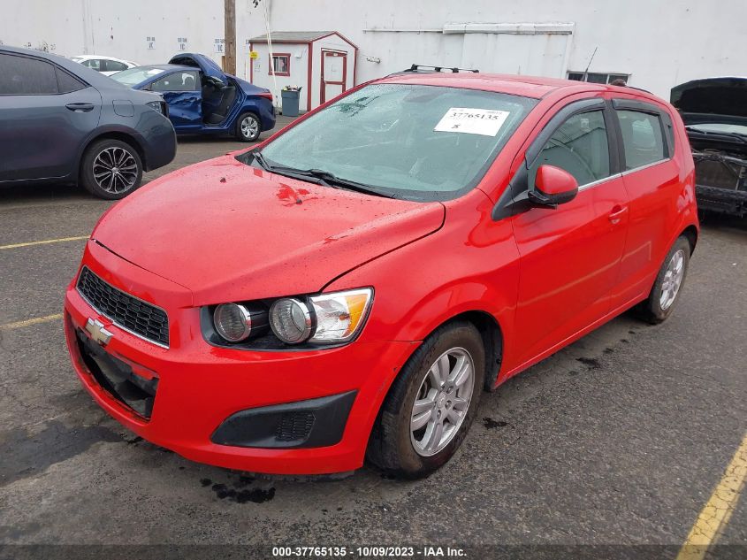 2012 Chevrolet Sonic 2Lt VIN: 1G1JC6SH9C4115316 Lot: 37765135