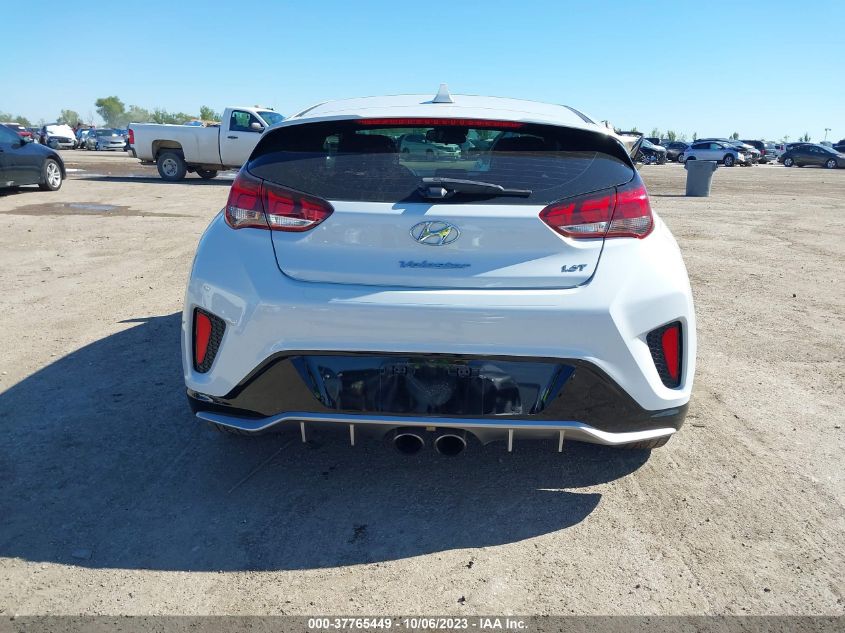 2020 Hyundai Veloster Turbo VIN: KMHTH6AB1LU024860 Lot: 37765449