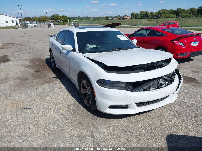 2016 Dodge Charger Sxt VIN: 2C3CDXHG1GH218597 Lot: 37765546