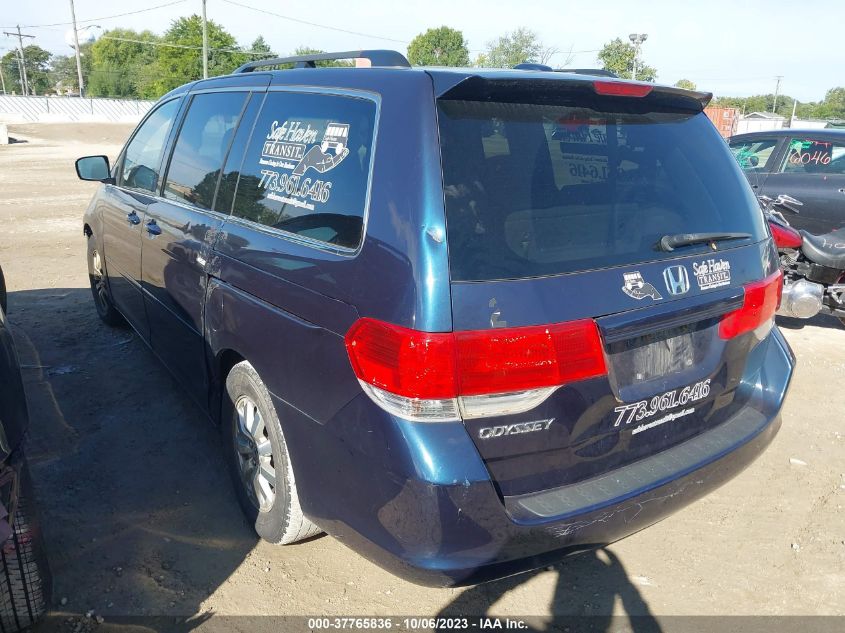 2010 Honda Odyssey Ex-L VIN: 5FNRL3H65AB043437 Lot: 37765836