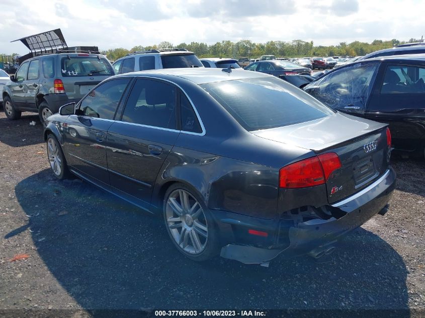 2007 Audi S4 VIN: WAUGL98E57A008607 Lot: 37766003