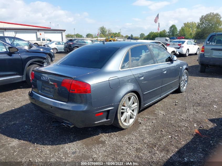 2007 Audi S4 VIN: WAUGL98E57A008607 Lot: 37766003