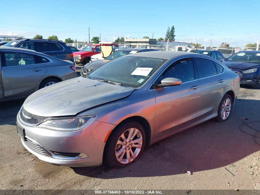 2015 Chrysler 200 Limited VIN: 1C3CCCAB6FN548977 Lot: 37766403