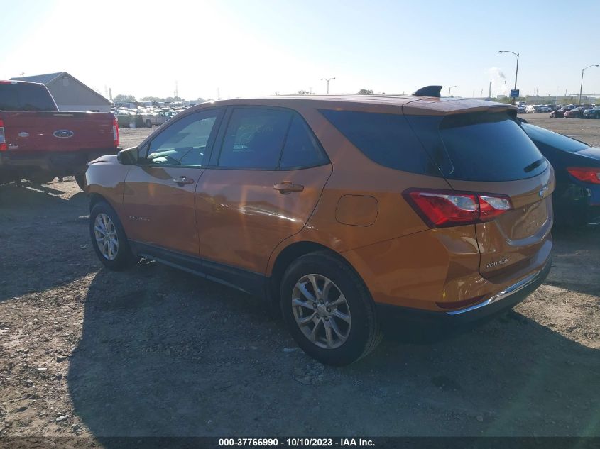 2018 Chevrolet Equinox Ls VIN: 2GNAXHEV7J6135446 Lot: 37766990