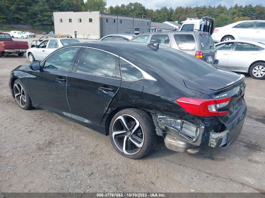 2018 Honda Accord Sport VIN: 1HGCV1F32JA014033 Lot: 37767063