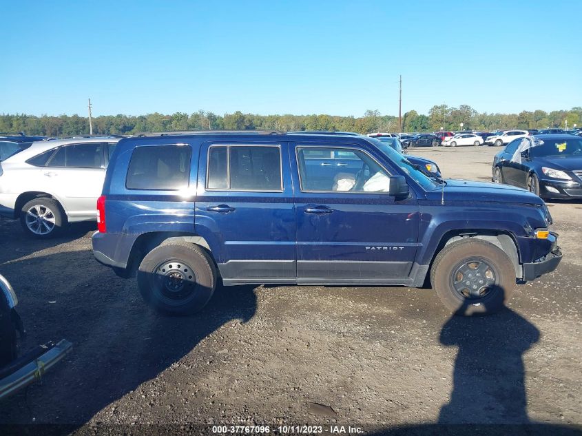 2016 Jeep Patriot Sport VIN: 1C4NJRBB0GD523477 Lot: 37767096