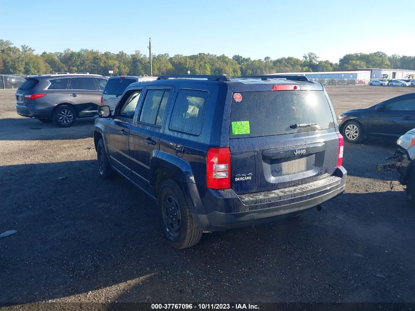 1C4NJRBB0GD523477 2016 Jeep Patriot Sport