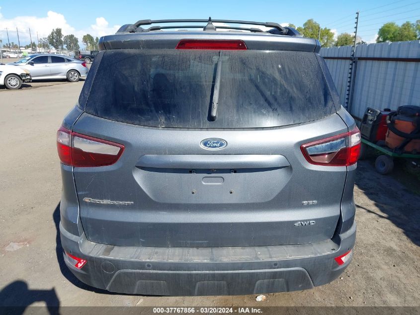 2018 Ford Ecosport Ses VIN: MAJ6P1CL3JC181635 Lot: 37767856