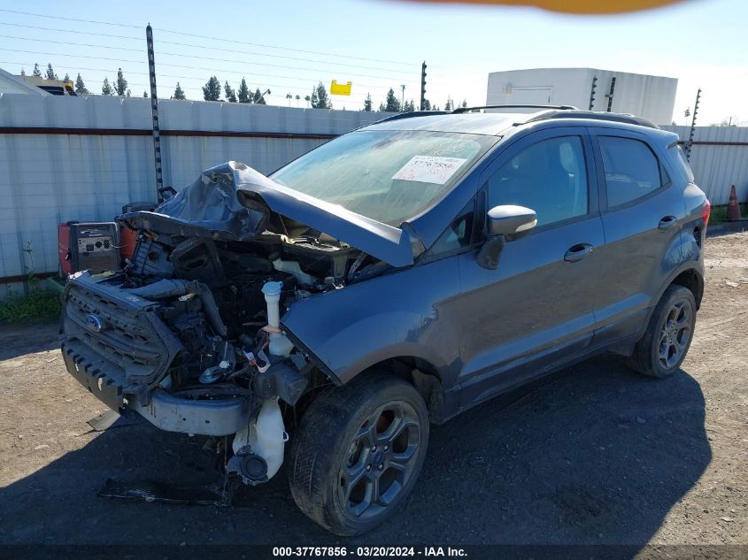 2018 Ford Ecosport Ses VIN: MAJ6P1CL3JC181635 Lot: 37767856