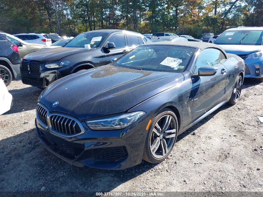 2019 BMW 8 Series M850I xDrive VIN: WBAFY4C54KBX29379 Lot: 37767897