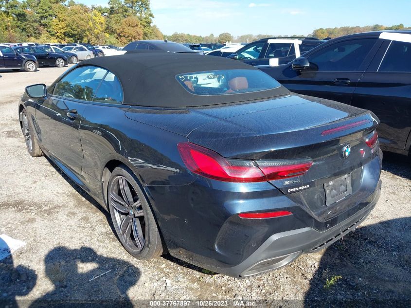 2019 BMW 8 Series M850I xDrive VIN: WBAFY4C54KBX29379 Lot: 37767897