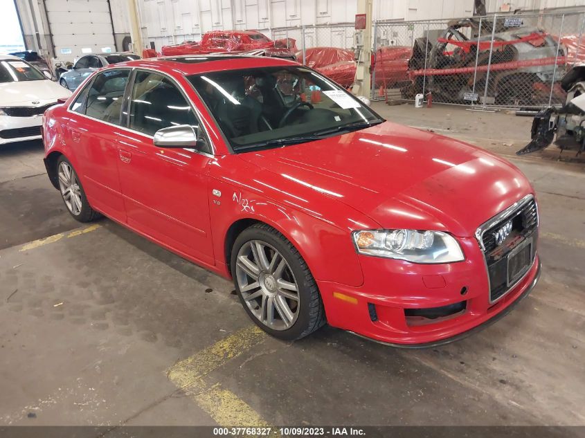 2007 Audi S4 VIN: WAUGL78E07A187398 Lot: 37768327